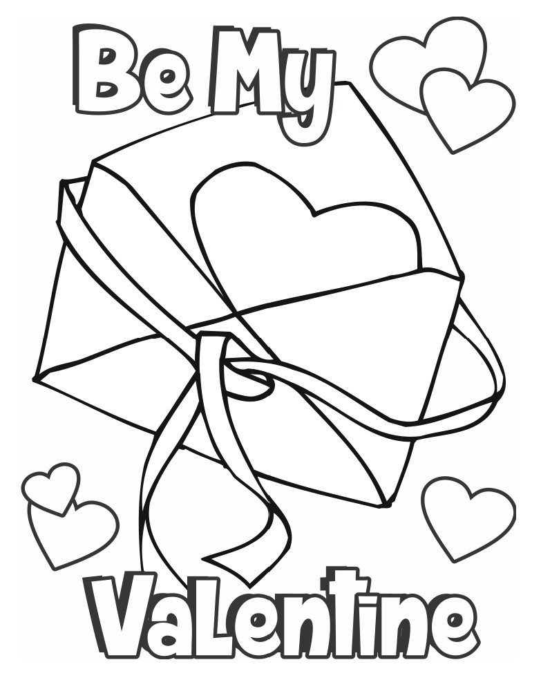 Printable Valentines Day Coloring Pages
 Valentine s Day Coloring Pages