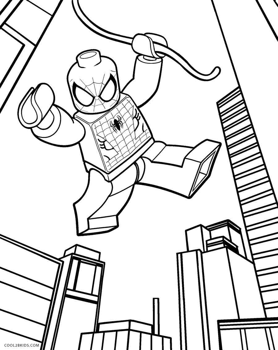 Printed Coloring Pages
 Free Printable Lego Coloring Pages For Kids