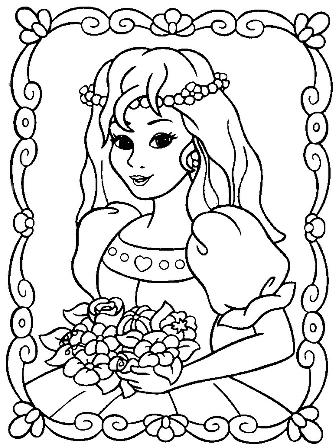 Printing Princess Coloring Pages
 Princess Coloring Pages Best Coloring Pages For Kids