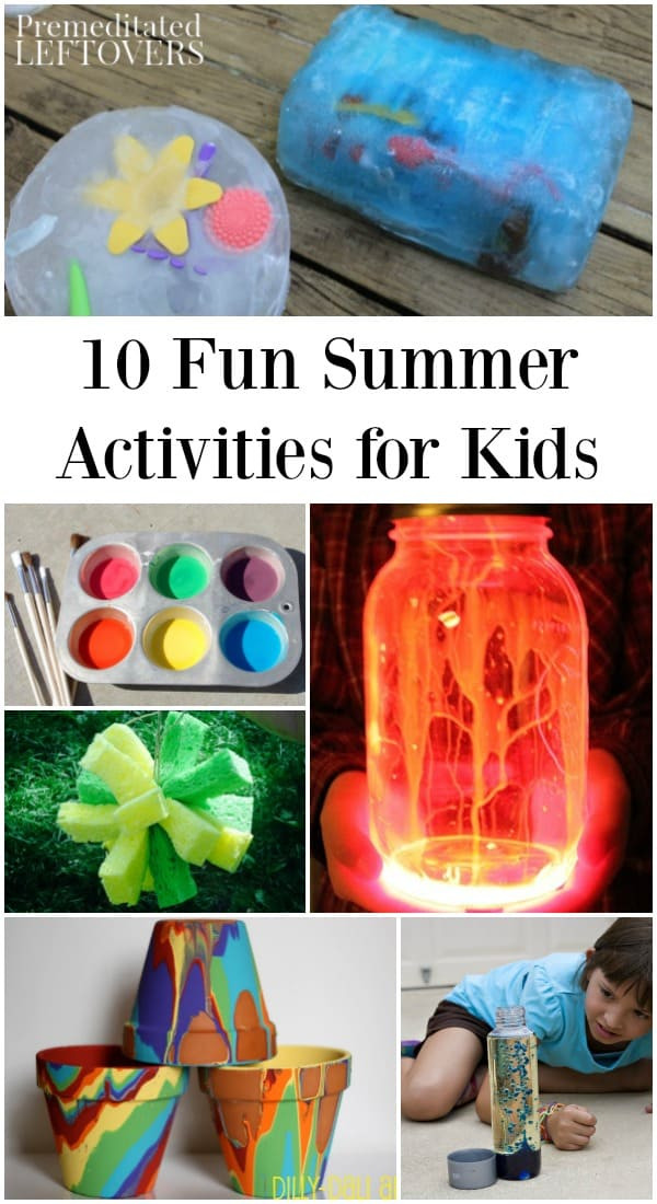 Projects For Kids At Home
 10 Fun Summer Activities to Do at Home to Keep Kids Busy