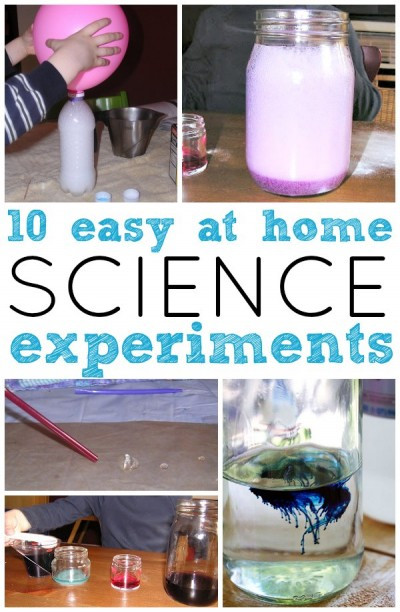 Projects For Kids At Home
 Home Science Experiments for Kids