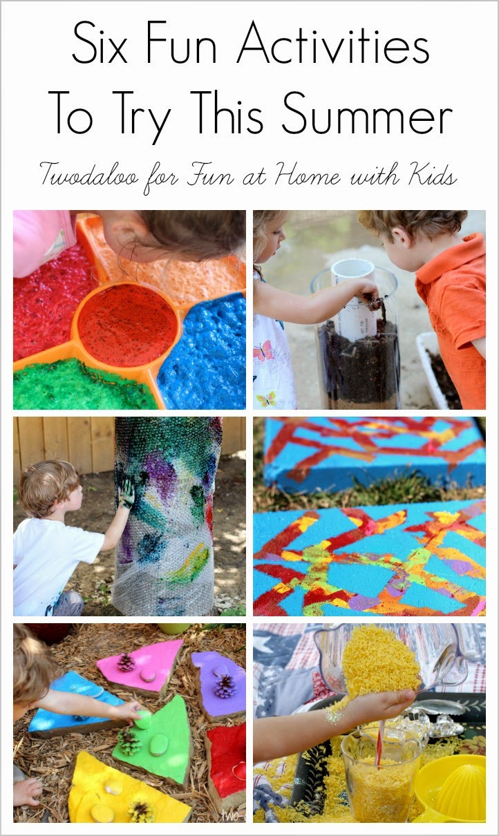 Projects For Kids At Home
 Guest Post Six Fun Activities to Try with your Kids this