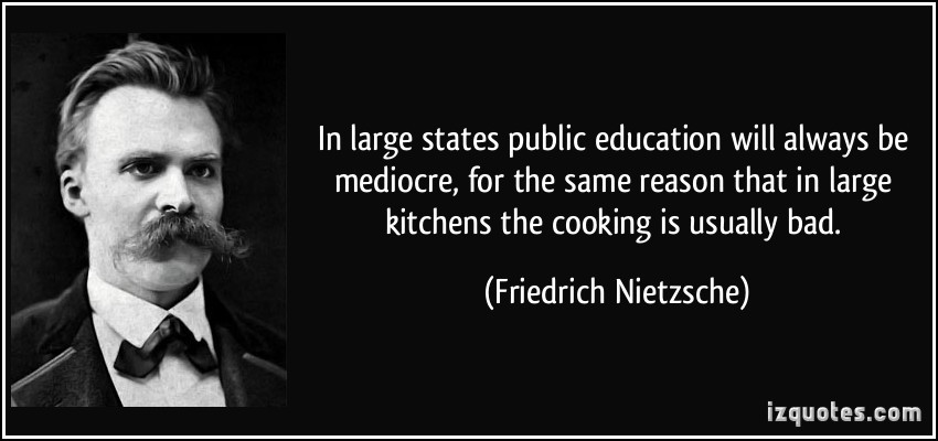 Public Education Quotes
 In large states public education will always be mediocre