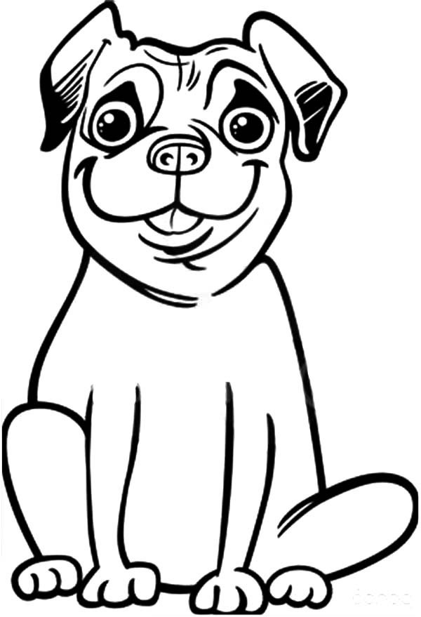 Pug Coloring Book
 Pug Coloring Pages Best Coloring Pages For Kids