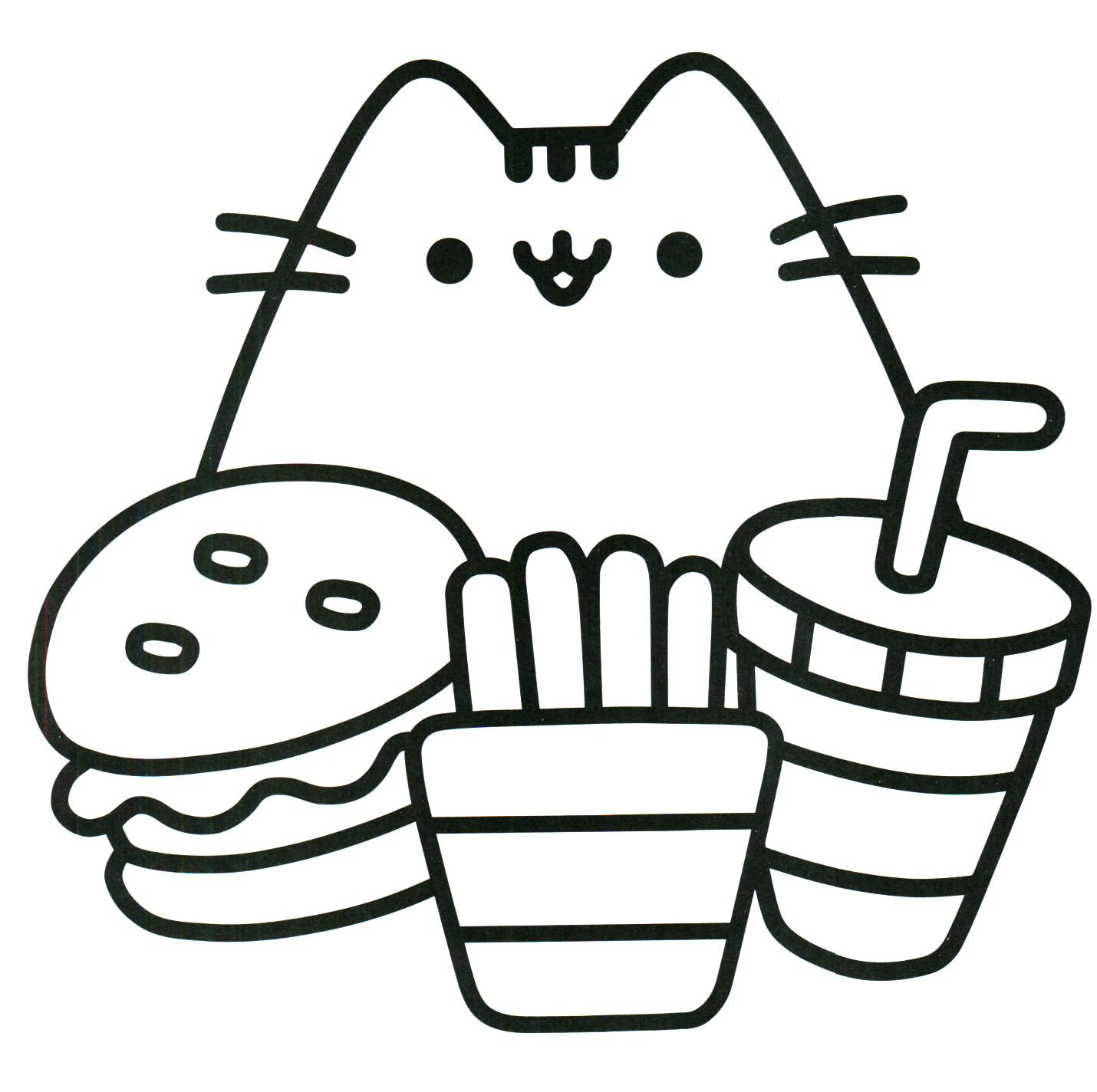 Pusheen Coloring Pages To Print
 Pusheen Coloring Book Pusheen Pusheen the Cat