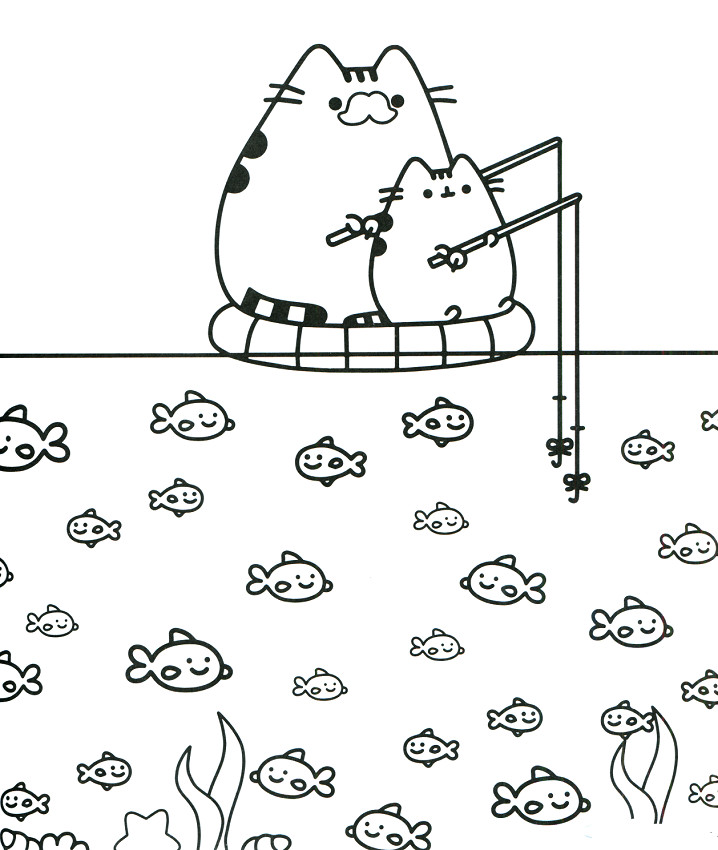 Pusheen Coloring Pages To Print
 20 Free Pusheen Coloring Pages To Print