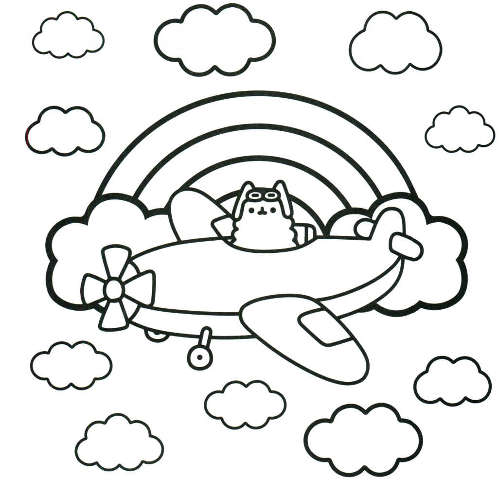 Pusheen Coloring Pages To Print
 Pusheen Coloring Pages Best Coloring Pages For Kids