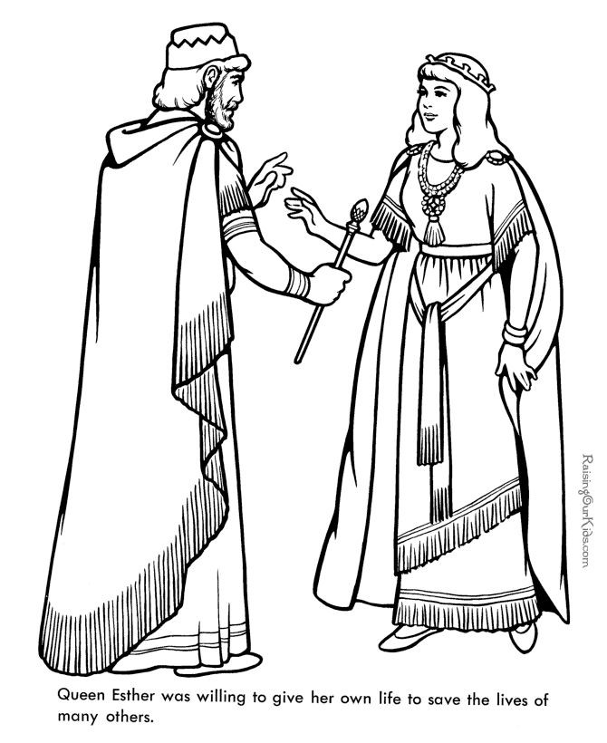 Queen Esther Coloring Pages
 queen esther coloring pages
