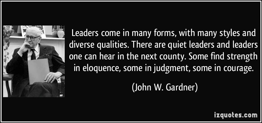 Quiet Leadership Quotes
 Leaders e in many forms with many styles and diverse