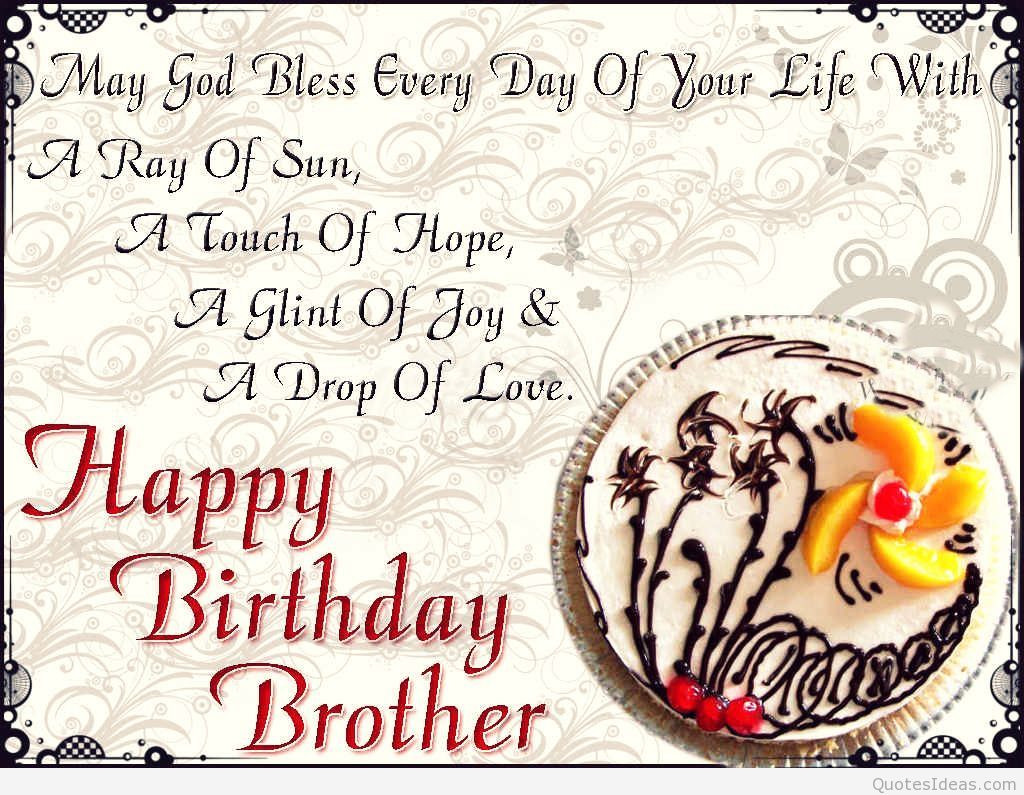 Quote For A Birthday
 Happy birthday brothers quotes and sayings