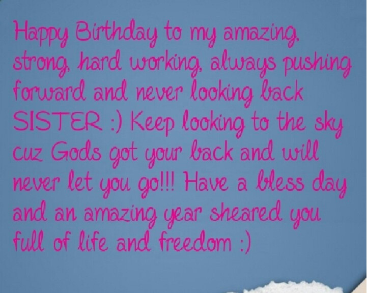 Quote For My Sister Birthday
 Happy Birthday quotes for Sister ts images This Blog