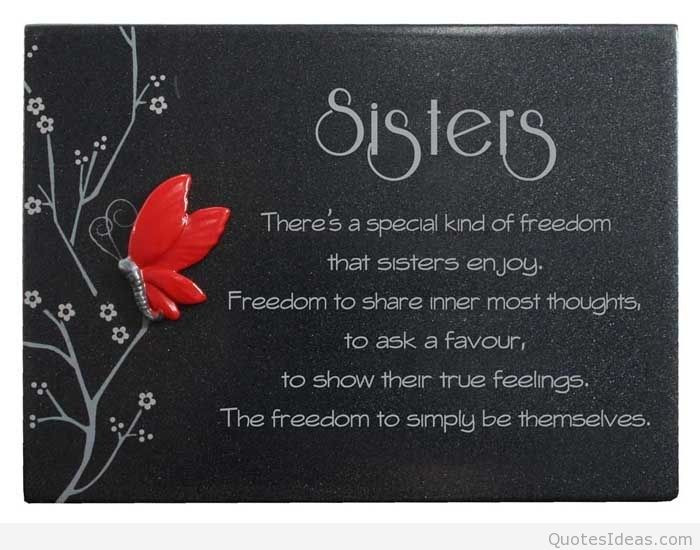 Quote For Sisters Birthday
 Wonderful happy birthday sister quotes and images