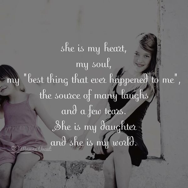 Quote From A Mother To A Daughter
 100 Inspiring Mother Daughter Quotes