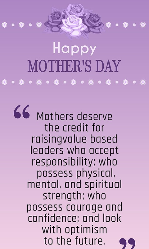 Quote Mothers Day
 Best Mother’s Day Quotes