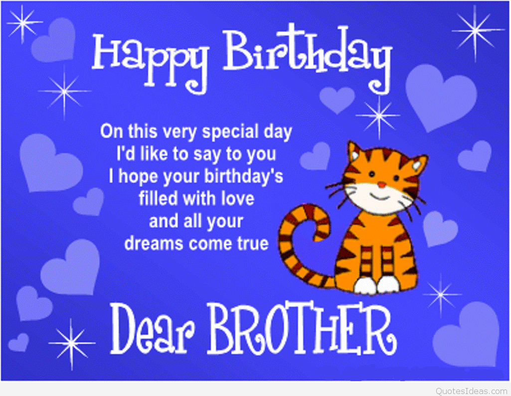 Quote On Birthday
 Happy birthday brothers in law quotes cards sayings