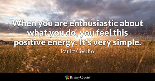 Quote On Positive Energy
 Positive Energy Quotes BrainyQuote