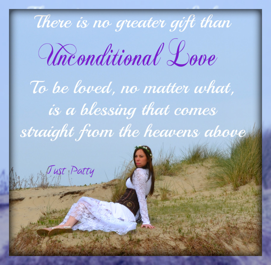Quote Unconditional Love
 saying