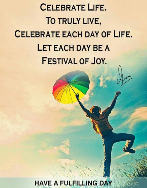 Quotes About Celebrating Life
 Celebrate Life Quotes