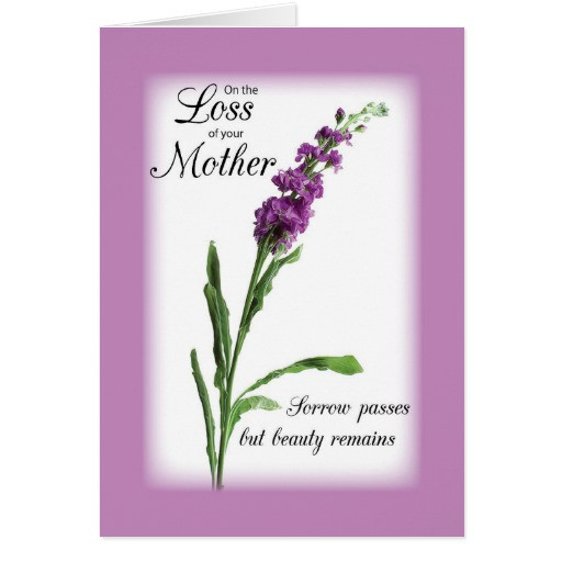 Quotes About Loss Of Mother
 Sympathy Quotes Death Mother QuotesGram