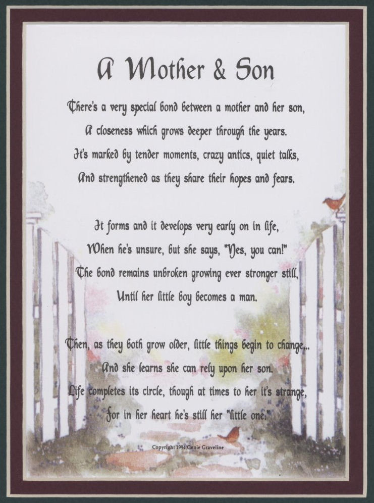 Quotes About Mother And Son
 Mother Son Quotes For QuotesGram
