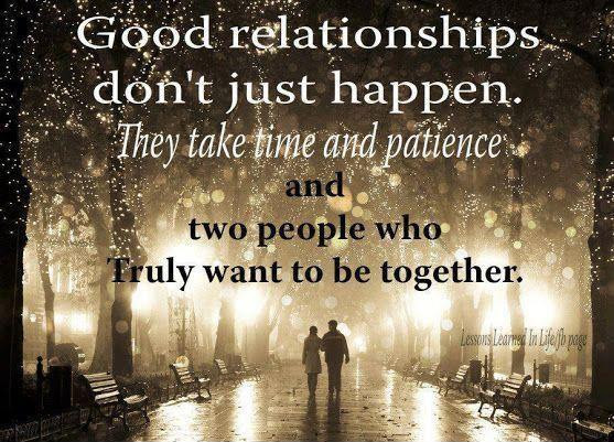 Quotes About Patience In Relationships
 Being To her Quotes & Sayings