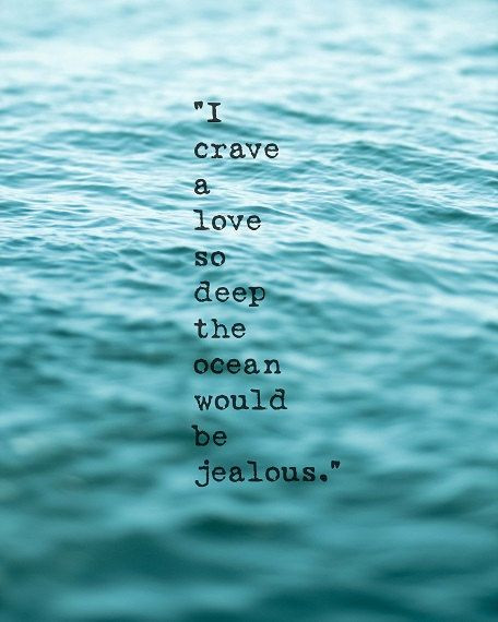 Quotes About The Ocean And Love
 Beach Ocean Quotes on Pinterest