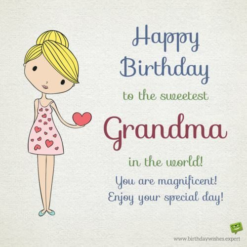 Quotes For Grandmas Birthday
 Happy Birthday Grandson