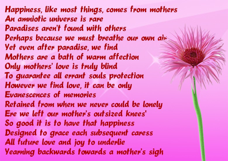 Quotes For Mother Day Card
 May 2014