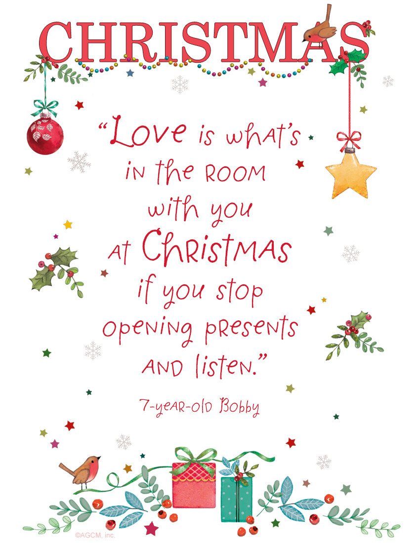 Quotes On Christmas
 Christmas Card Sayings Quotes & Wishes