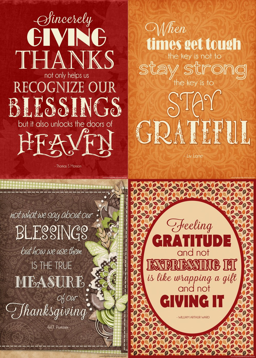 Quotes On Thanksgiving
 Gratitude Quotes for Thanksgiving My puter is My