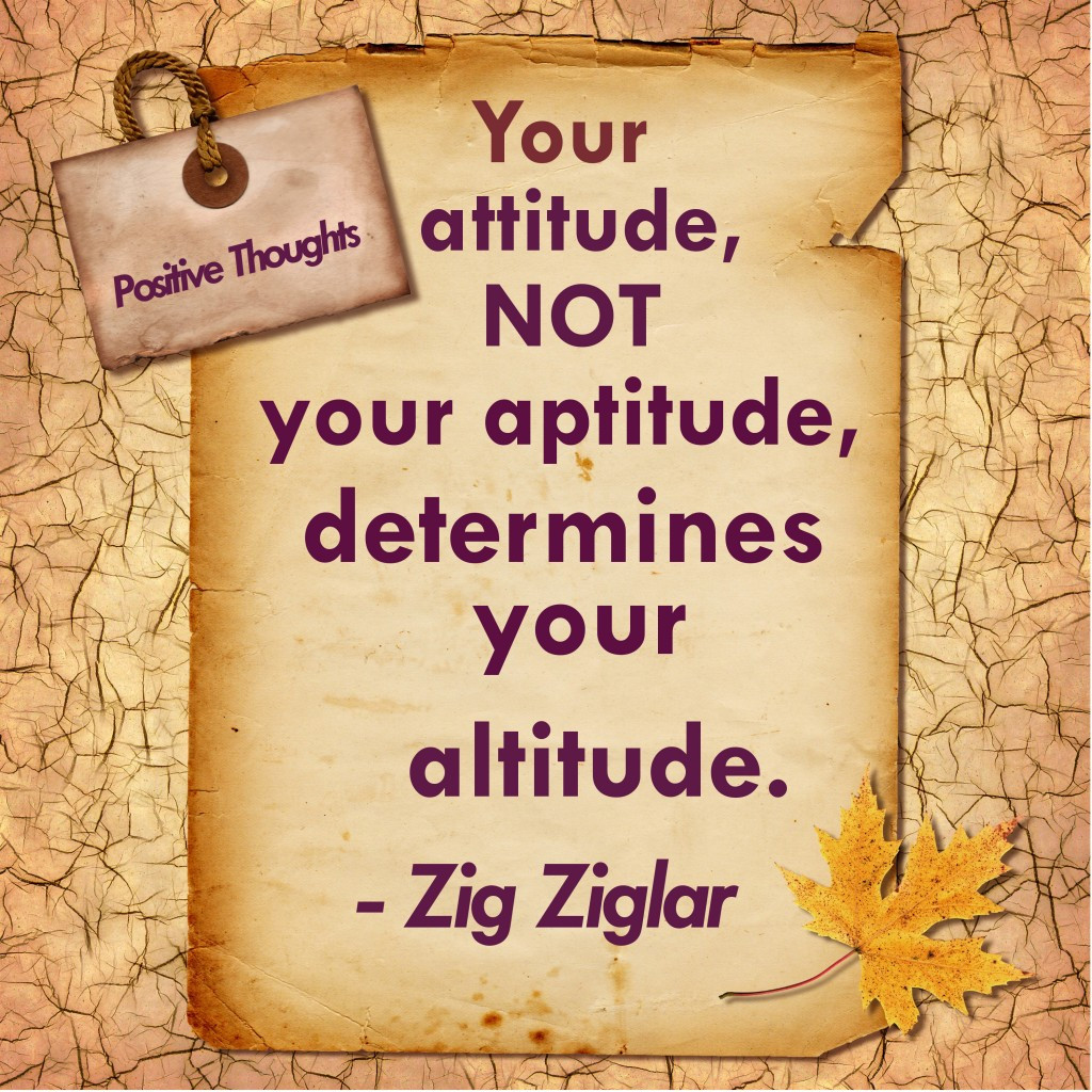 Quotes Positive Attitude
 Quote on Attitude