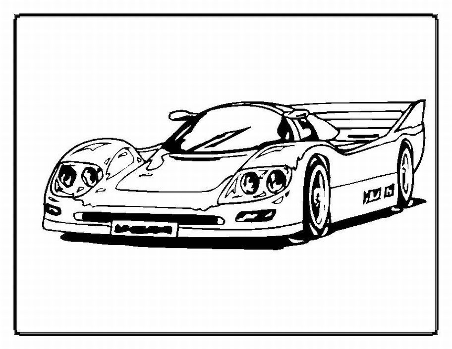 Race Care Coloring Sheets For Boys
 Free Printable Race Car Coloring Pages For Kids