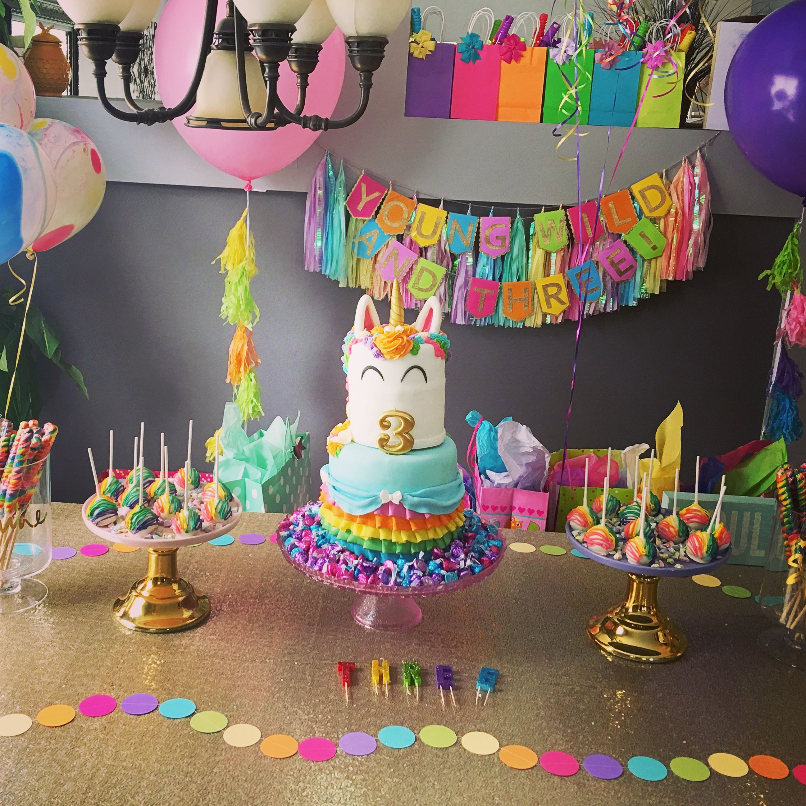 Rainbow Unicorn Birthday Party Ideas
 Rainbow & Party Rilo 1st Birthday in 2019