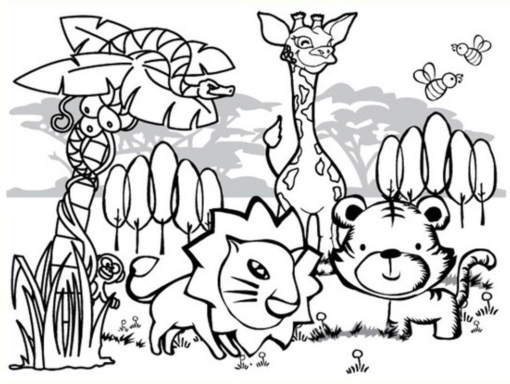 Rainforest Coloring Pages Printable
 Free Printable Rainforest Coloring Pages Coloring Home