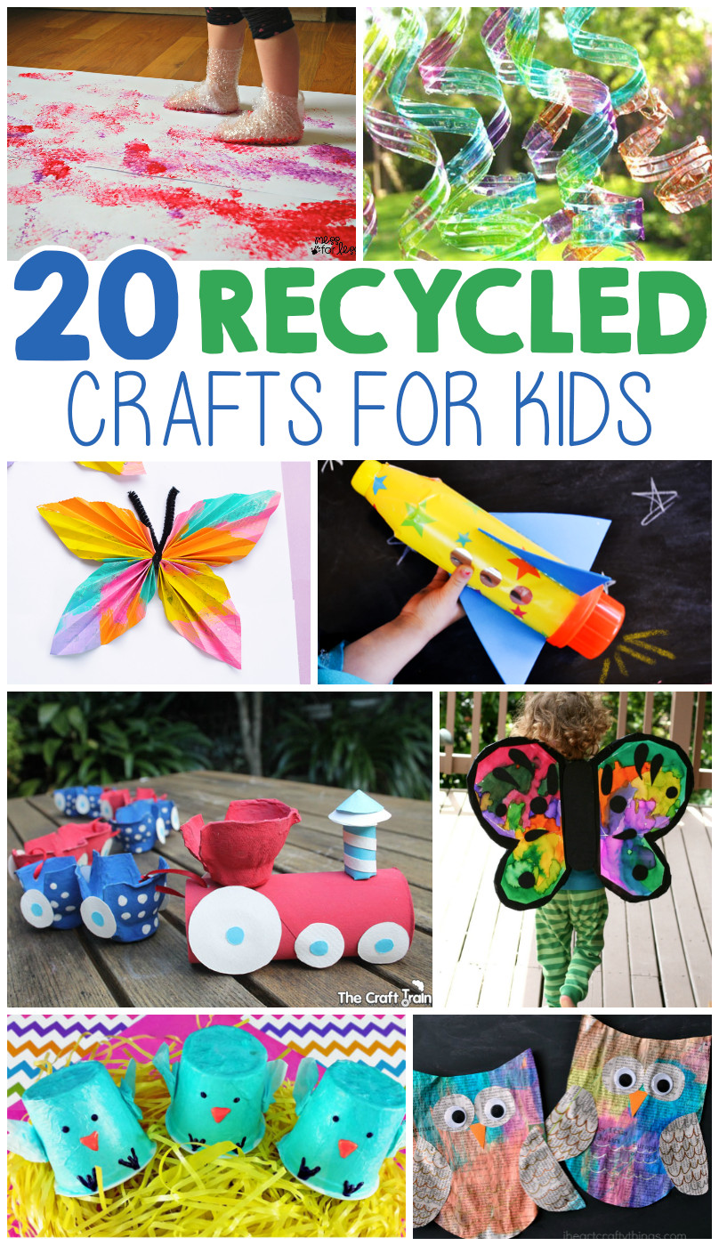 Recycling Craft For Preschoolers
 20 Kids Crafts From Recycled Materials