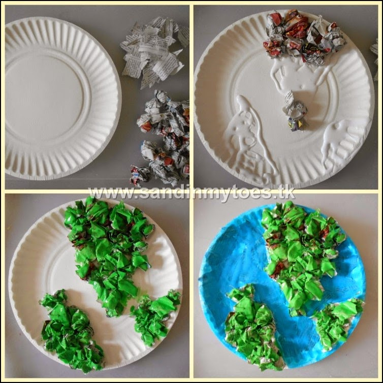 Recycling Craft For Preschoolers
 Busy Hands Earth Recycled Craft