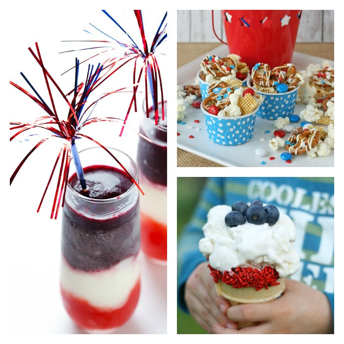 Red White And Blue Party Food Ideas
 July 4th party ideas Easy red white and blue recipes