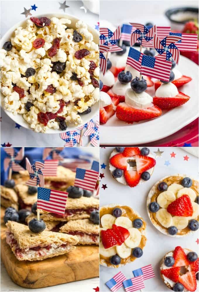 Red White And Blue Party Food Ideas
 Easy red white and blue July 4th appetizers Family Food