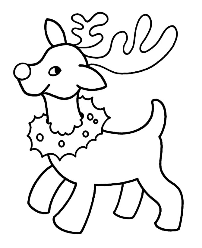 Reindeer Printable Coloring Pages
 Coloring Pages Reindeer Coloring Pages Free and Printable