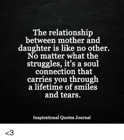 Relationship Between Mother And Daughter Quotes
 The Relationship Between Mother and Daughter Is Like No