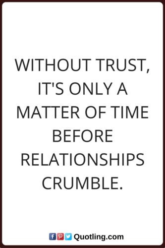 Relationships Trust Quotes
 Top 25 ideas about Relationship Trust Quotes on Pinterest