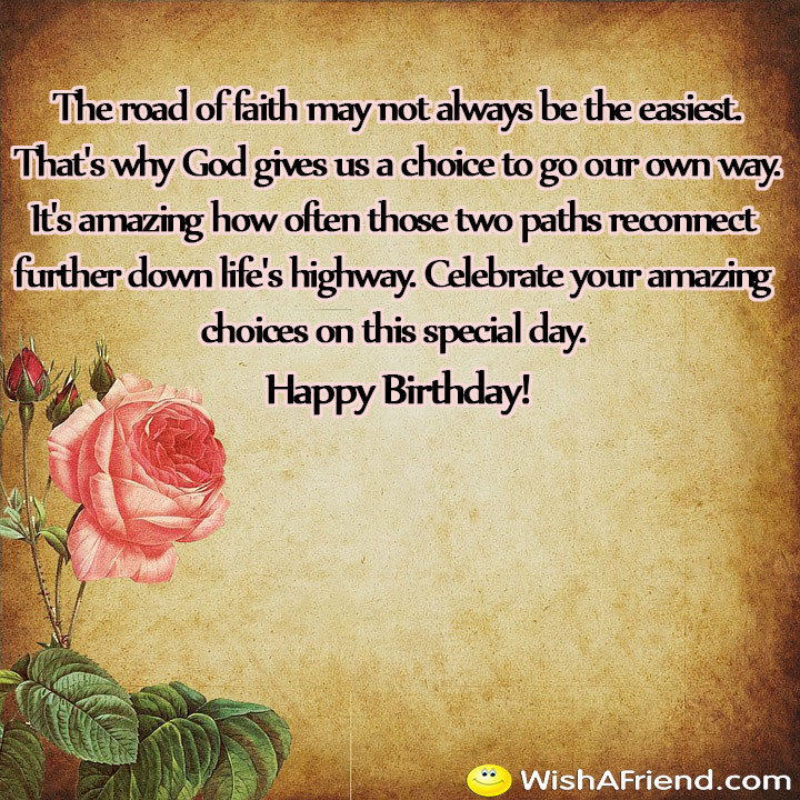 Religion Birthday Quotes
 Religious Birthday Quotes