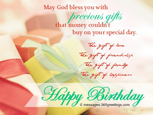 Religion Birthday Quotes
 Christian Birthday Wishes Religious Birthday Wishes