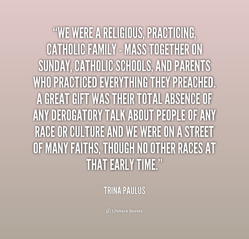 Religious Family Quote
 Religious Family Quotes QuotesGram
