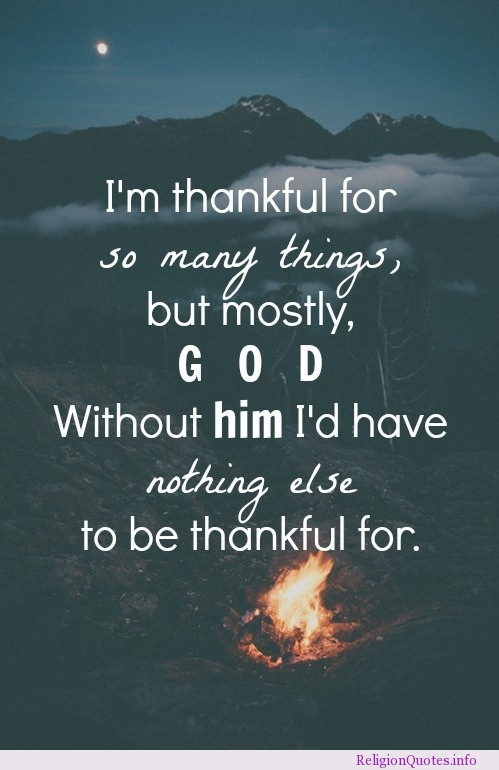 Religious Thanksgiving Quotes
 Religious Thanksgiving Sayings And Quotes QuotesGram