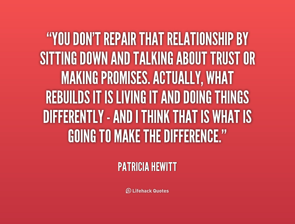 Repair Relationship Quotes
 Quotes About Repairing Friendships QuotesGram