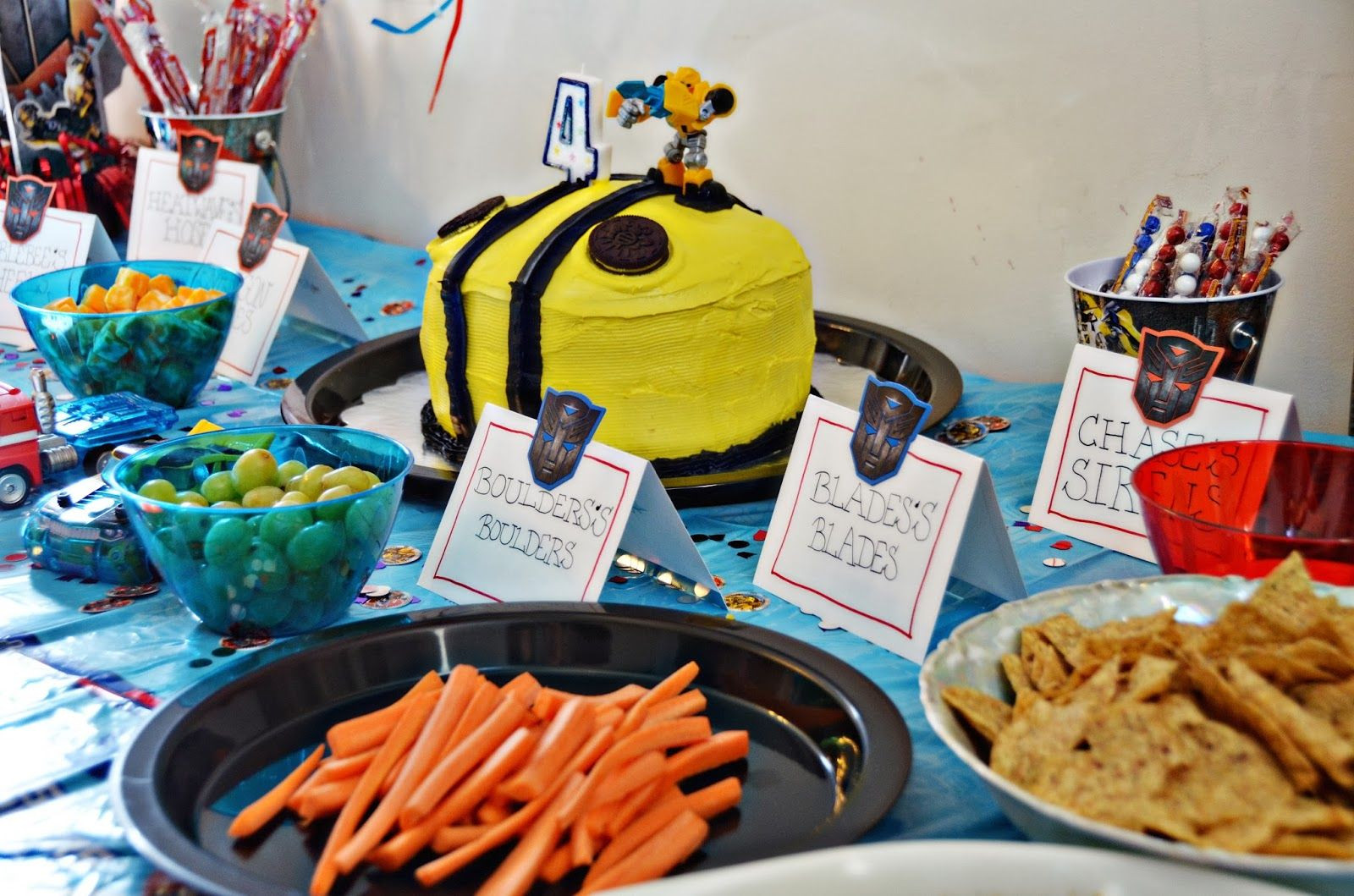 Rescue Bots Birthday Party
 Rescue Bot Birthday Party Ideas