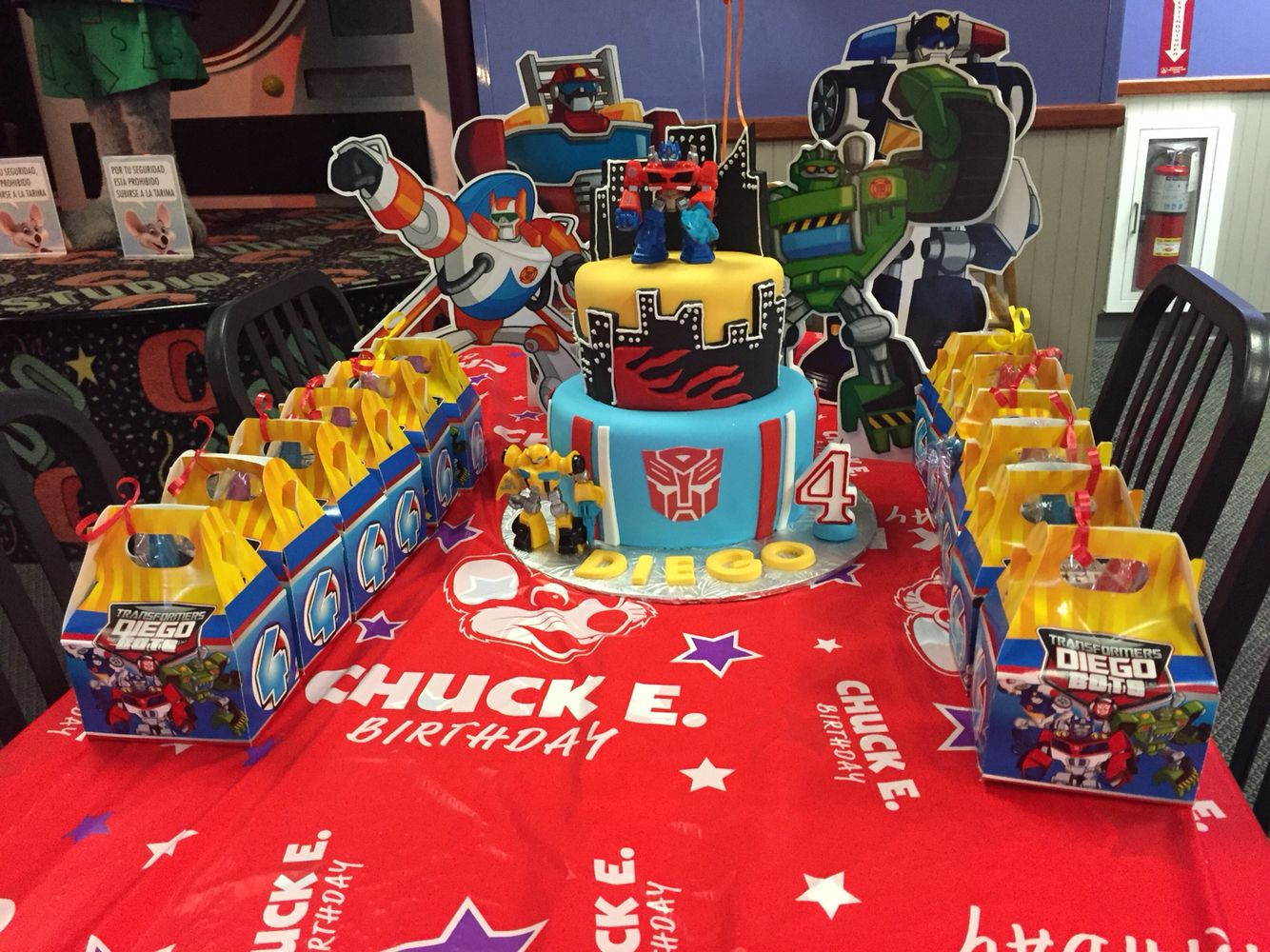 Rescue Bots Birthday Party
 Transformers rescue bots birthday