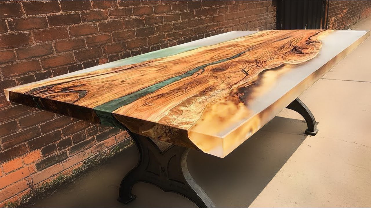 Resin Wood Table DIY
 10 Amazing Epoxy Resin and Wooden River Table Awesome