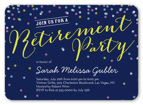 Retirement Party Invitation Ideas
 5 Retirement Party Ideas and Themes for 2018